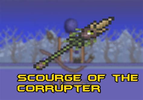 terraria scourge of the corruptor